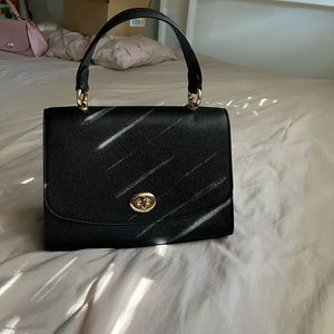 Coach Tilly Top Handle Satchel - Black (FINAL PRICE)